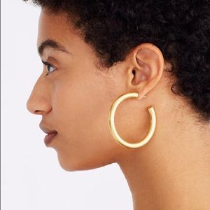Madewell large chunky hoops